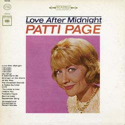 Love After Midnight - Patti Page