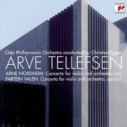 Violin Conserts by Arene Nordheim and Fartein Valen - Arve Tellefsen