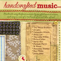Handcrafted Music - Cassandra Wilson