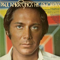 Sings His Favorites - Paul Anka