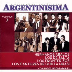 ARGENTINISIMA VOL.7 - CONJUNTOS INCOMPARABLES - Los Fronterizos
