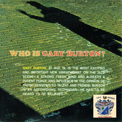 Who Is Gary Burton - Gary Burton