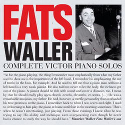 Complete Victor Piano Solos (Bonus Track Version) - Fats Waller