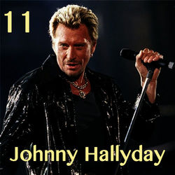 11 - Johnny Hallyday