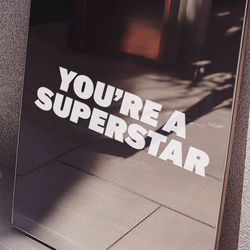 Capa do �lbum You're A Superstar