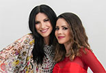 Rádio Laura Pausini e Sandy juntas em "Quando Chove"